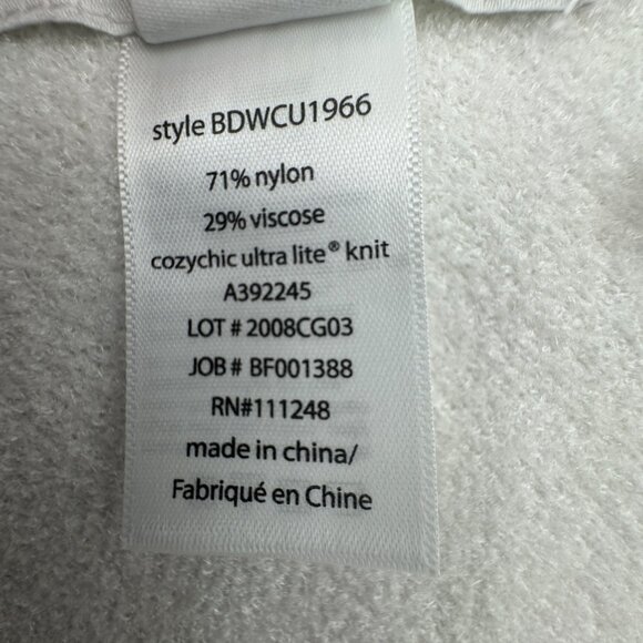 Barefoot Dreams CozyChic Ultra Lite Ocean Breeze Poncho Ombre Rose Mist One Size - Picture 8 of 8